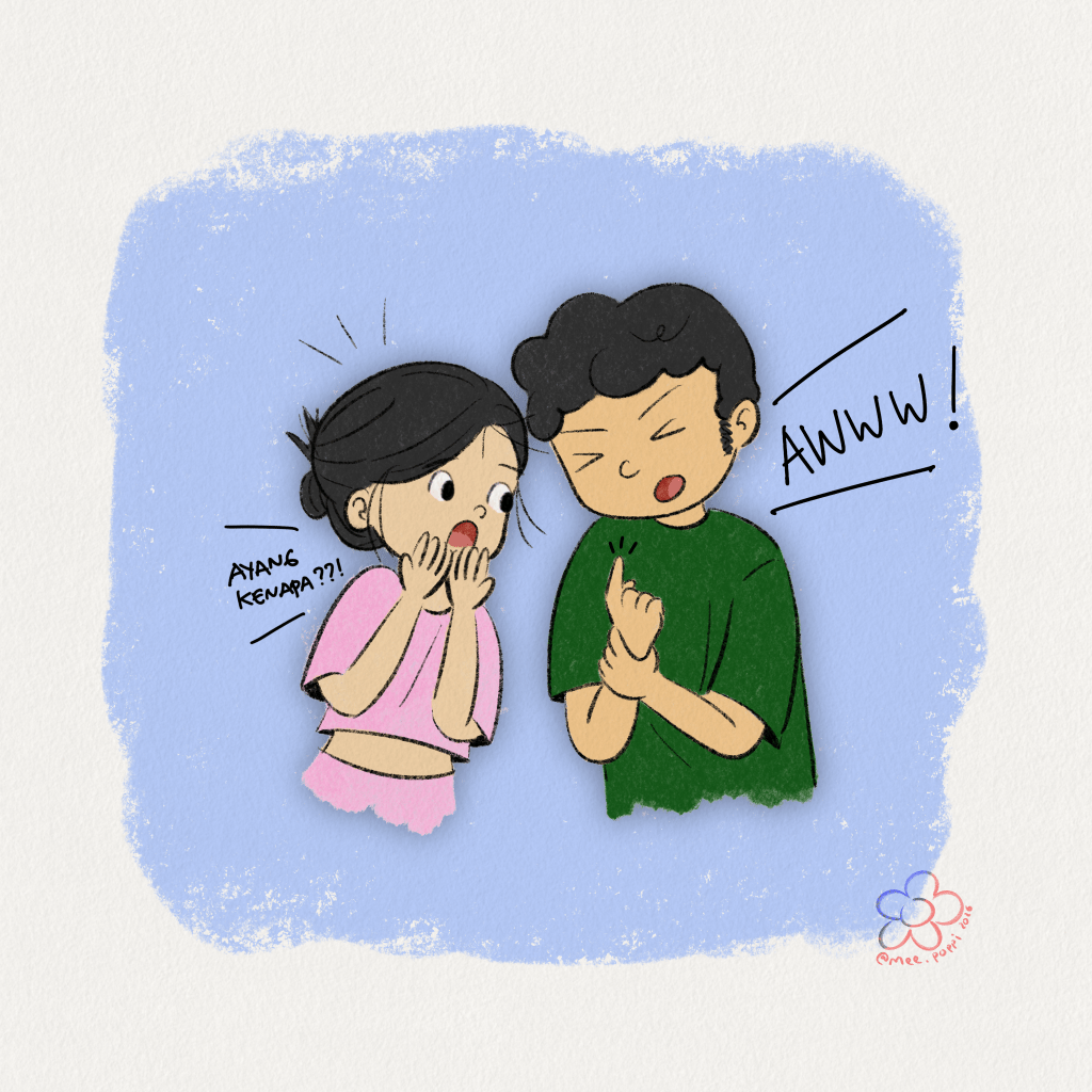 Za + Prisl:&nbsp;Tanduk